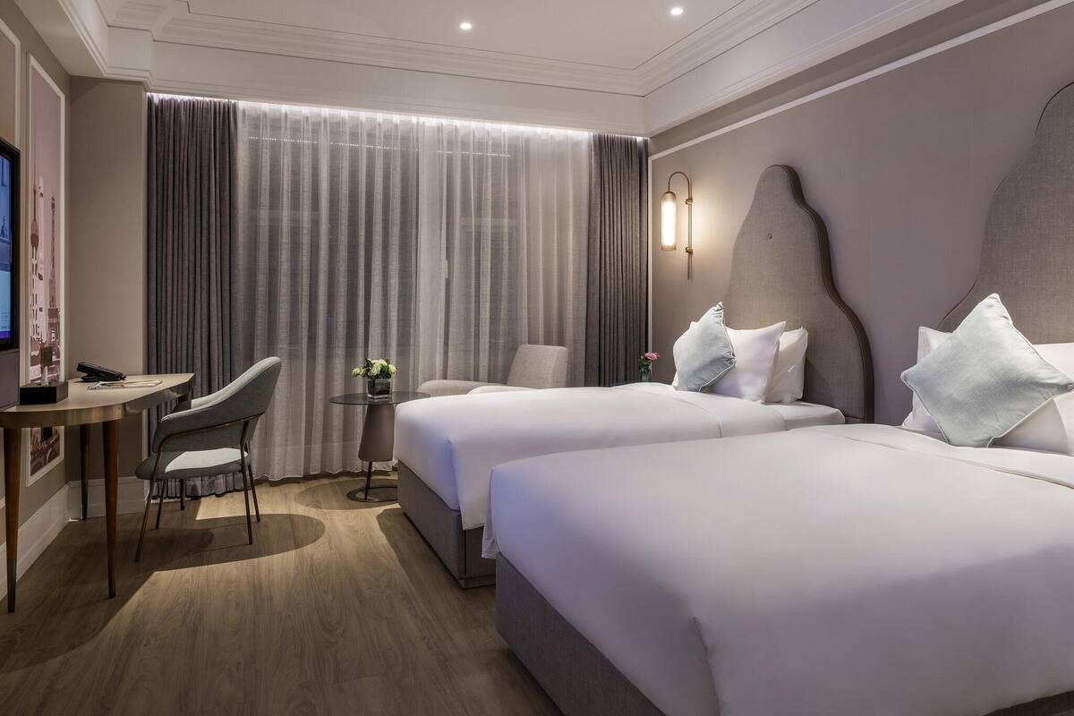 Chambre Standard, 2 lits jumeaux | Literie de qualité, minibar, coffre-fort, bureau