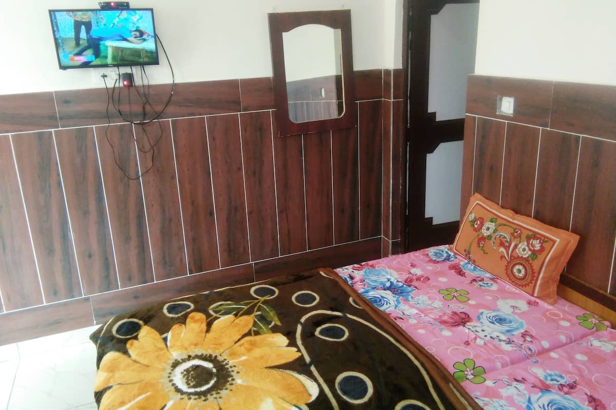Deluxe Double Room, Smoking | Living room | Flat-screen TV