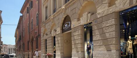 Façade de l’hébergement