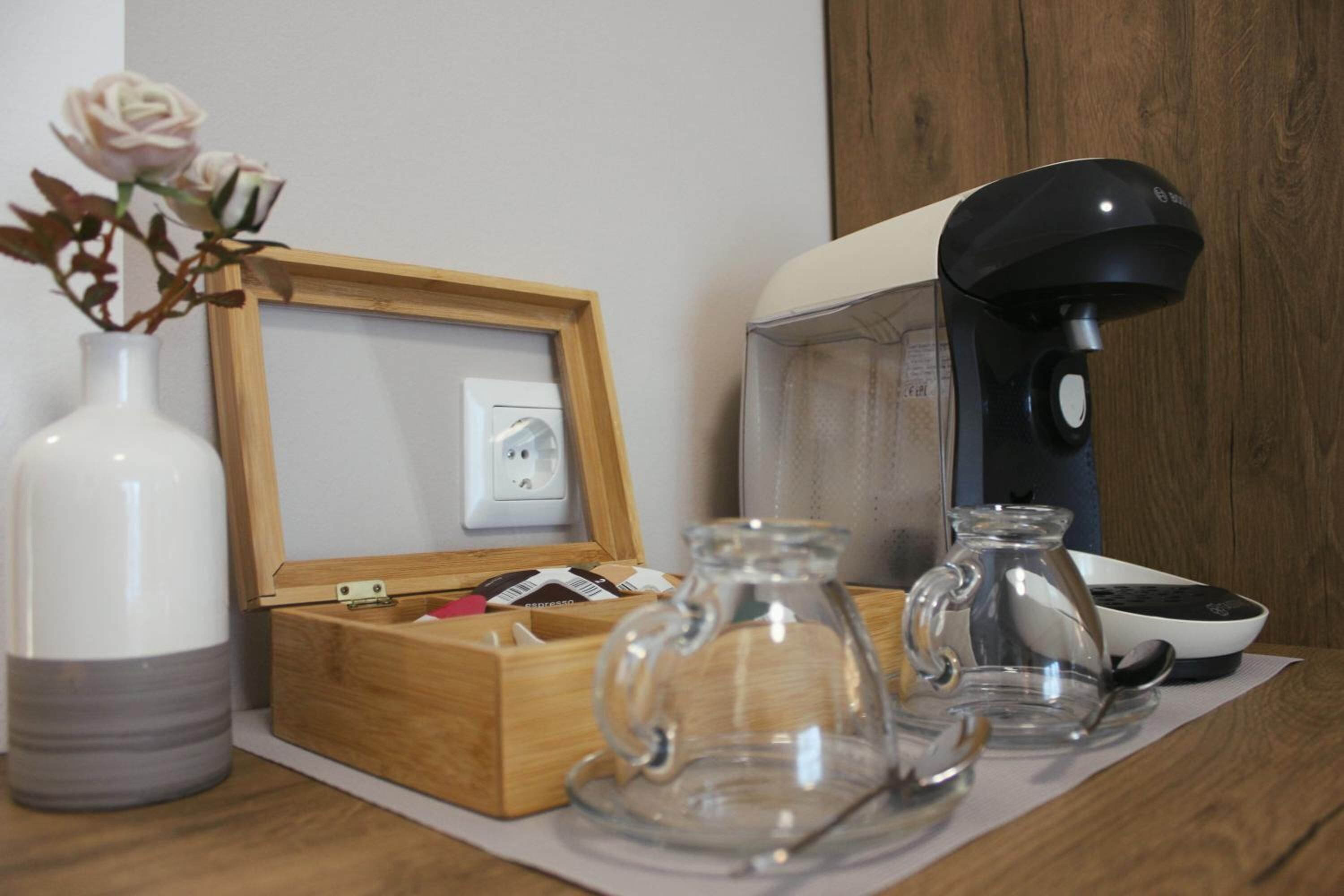 Kaffe og/eller kaffemaskin