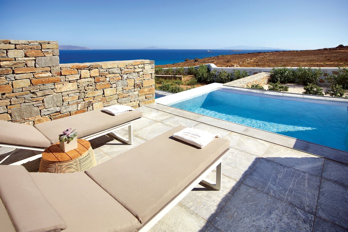 Summer Suite, Private Pool, Sea View | Beach/ocean view