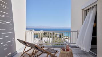 Island Suite, Sea View | Balcon
