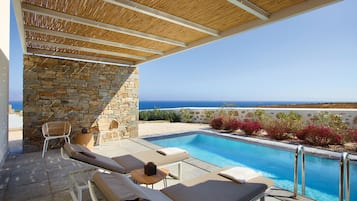 Senses Suite, Private Pool, Sea View | Vue sur la plage/lâocĂ©an