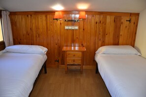 Free WiFi, bed sheets