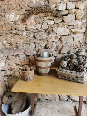 Habitación cuádruple familiar, 1 cama de matrimonio con sofá cama (Jasse) | Terraza o patio