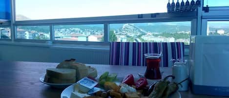 Frokostbuffé er inkludert hver dag