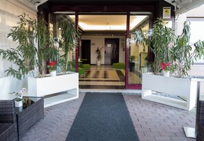 Entrée de l’hébergement