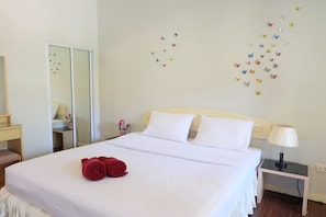 1-Bedroom Villa  | Zustellbetten, kostenloses WLAN, Bettwäsche