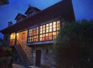 Front of property – evening/night