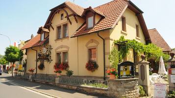 Fassade der Unterkunft