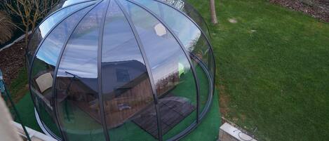 Idromassaggio all'aperto