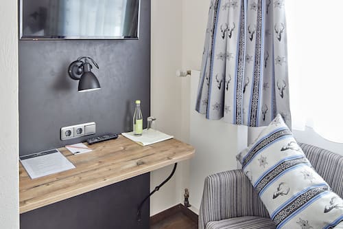 Comfort-Einzelzimmer, Bergseite