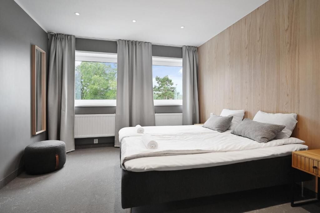 Standard Twin Room, 2 Single Beds, Shared Bathroom | Blackout curtains, soundproofing, free WiFi, bed sheets