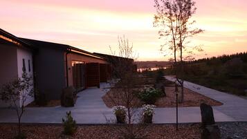 Front of property – evening/night