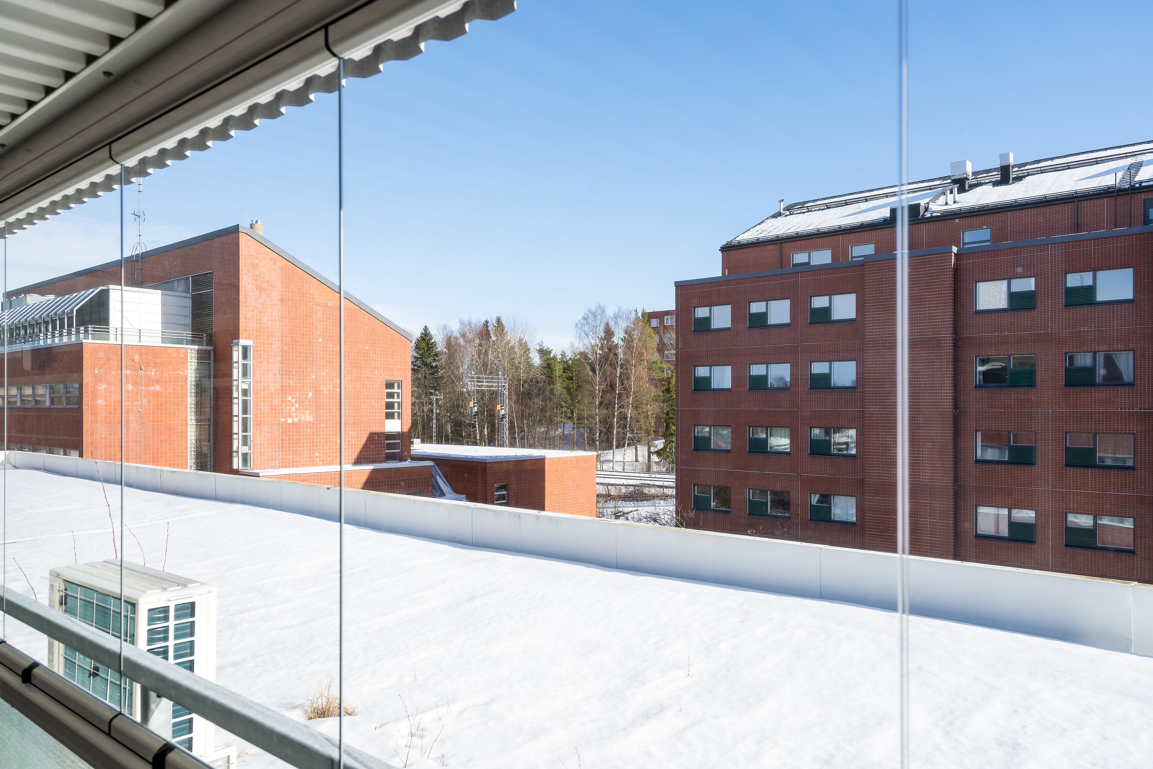 Apartemen Standar, 3 kamar tidur, balkon | Balkon