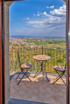 Quarto casal panorâmico | Sacada