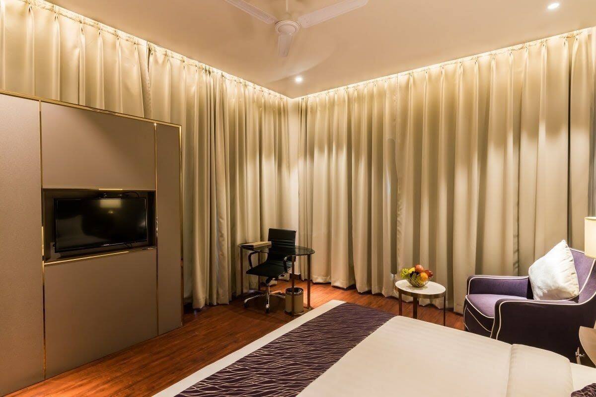 Premium-Doppel- oder -Zweibettzimmer, 2 Einzelbetten, Nichtraucher | Ausblick vom Zimmer