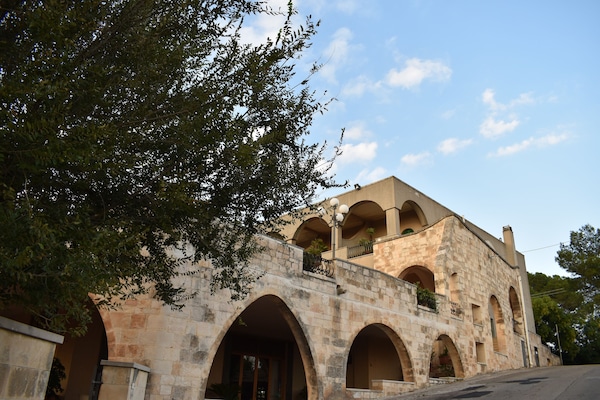 Uitzicht vanuit accommodatie