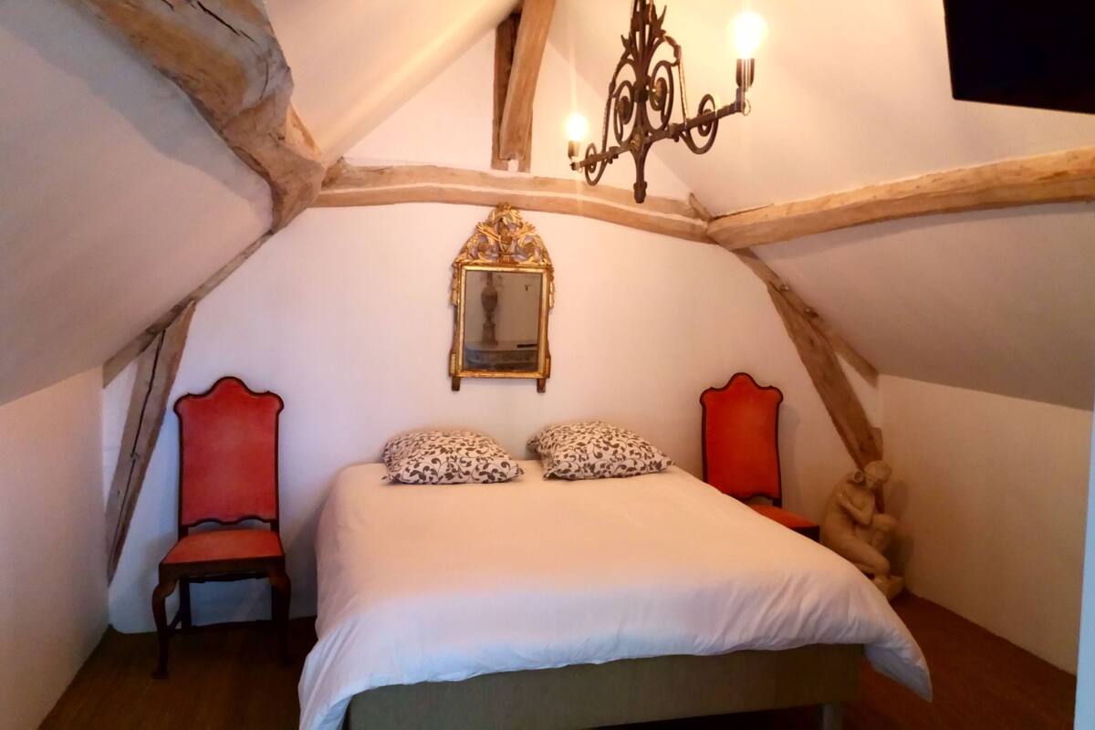 Habitación doble (Napoleon) | Decoración personalizada, muebles diferentes y escritorio