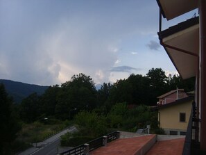 Vue depuis l’hébergement