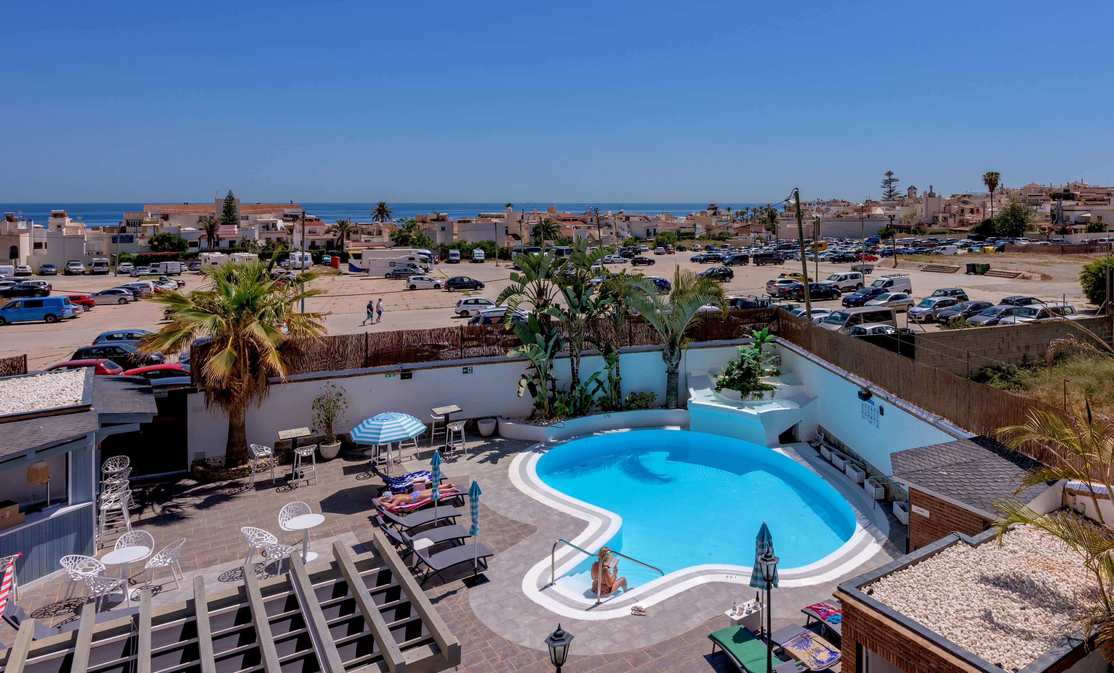 Vue sur la plage/l’océan