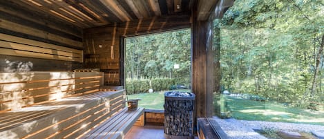 Sauna, Whirlpool, Dampfbad
