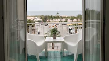 Apartment, 2 Schlafzimmer, Balkon, Meerblick | Balkon