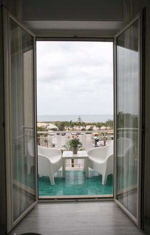 Apartment, 2 Bedrooms, Balcony, Sea View | Balcony