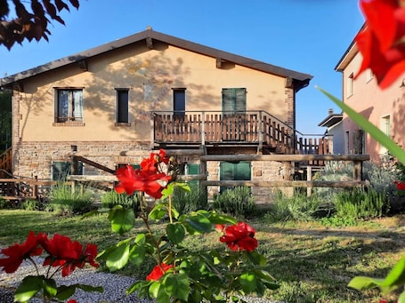 Fachada de la propiedad