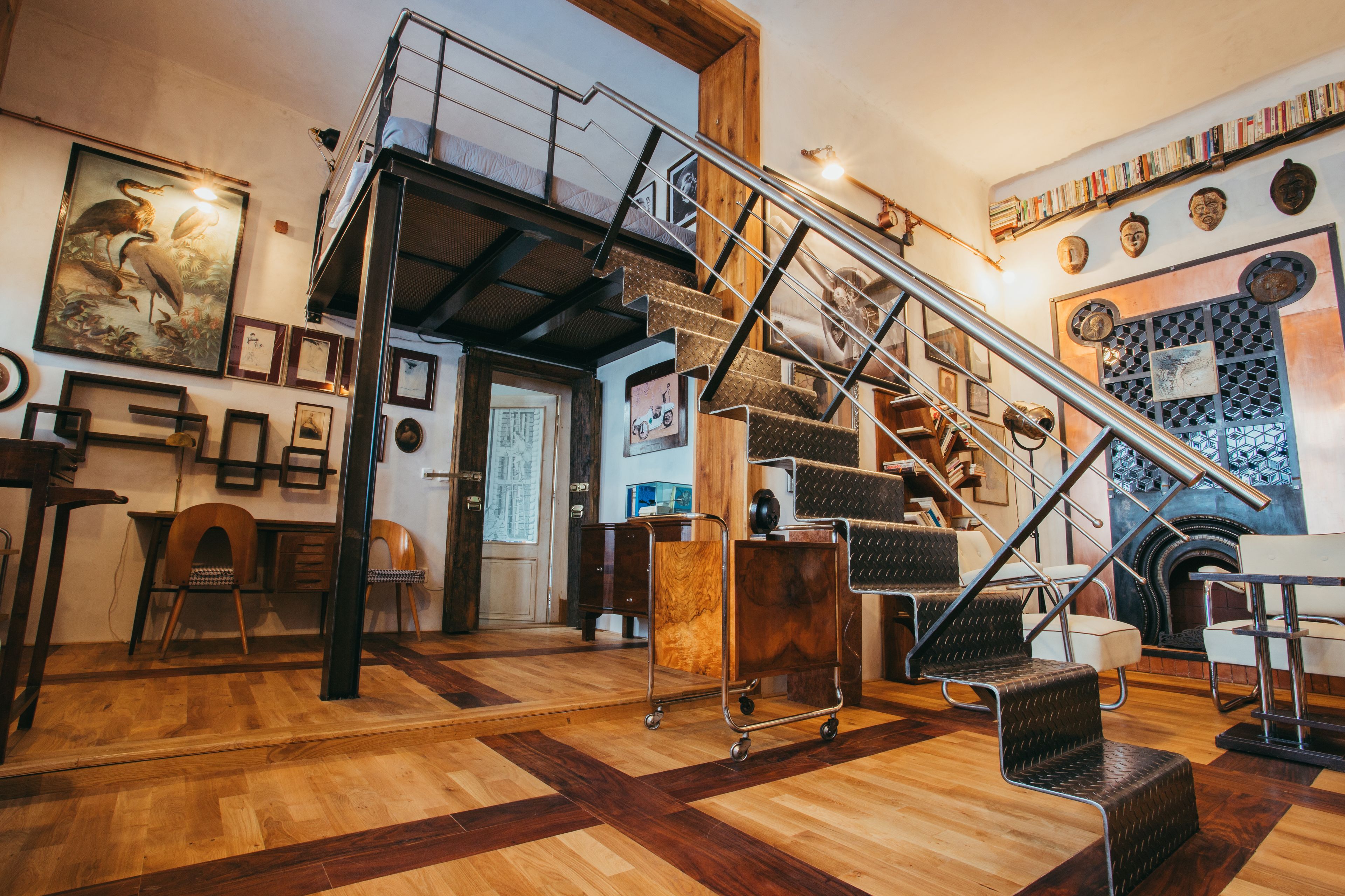 galeria del fabrica | premium bedding, minibar, in-room safe, individually decorated