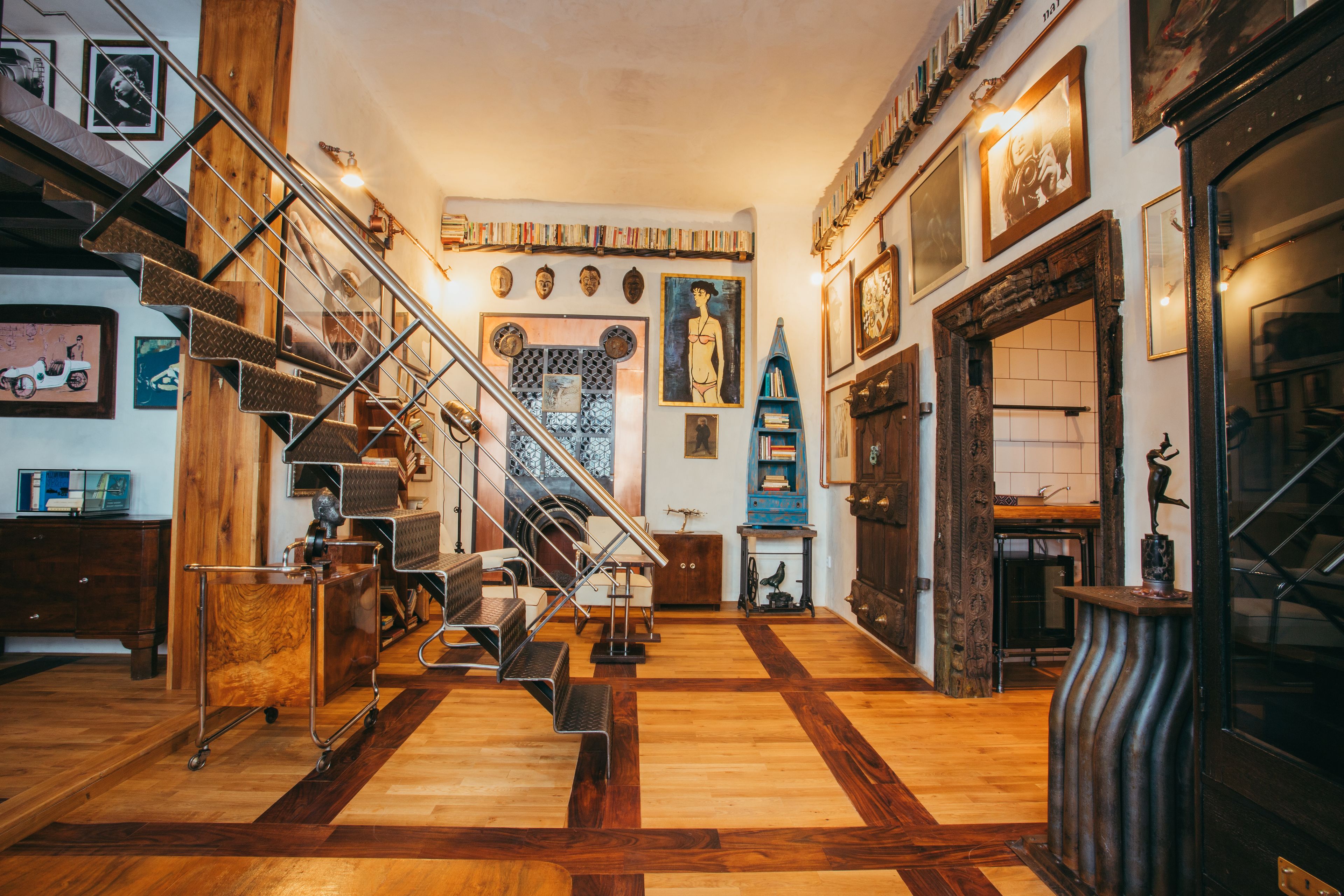 galeria del fabrica | premium bedding, minibar, in-room safe, individually decorated