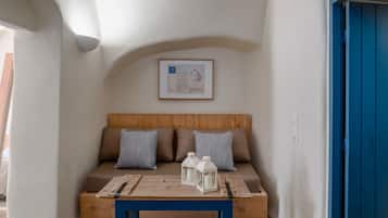 Vigila Suite, Outdoor Jacuzzi | Wohnzimmer | Smart-TV