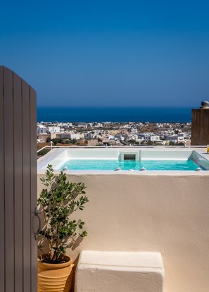 Mastio Suite, Outdoor Jacuzzi | Strand-/Meerblick