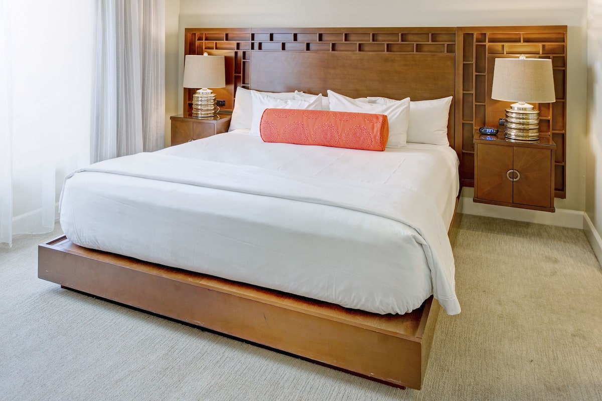 1 kamar tidur, setrika/meja setrika, Wi-Fi gratis, dan seprai linen