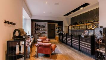 Sala de estar en el lobby