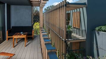 Suite superior, 1 cama King size, baño privado, torre | Balcón