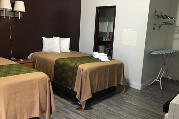 Double Room, 2 Double Beds, Non Smoking