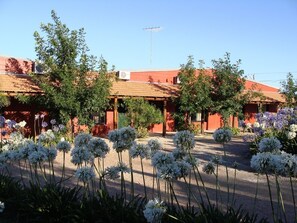 Blick von der Unterkunft