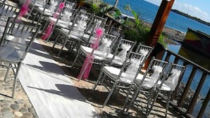 Outdoor banquet area - Sea Bell Resort Limited (Hope Bay)