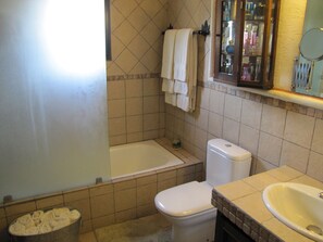 Douche, articles de toilette (gratuits)