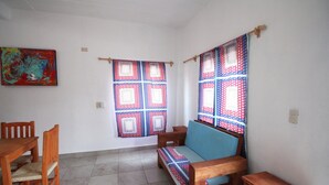 Comfort Studio, Balcony | Living area - Estudio Centro 3 Cuadras Playa (Puerto Vallarta)