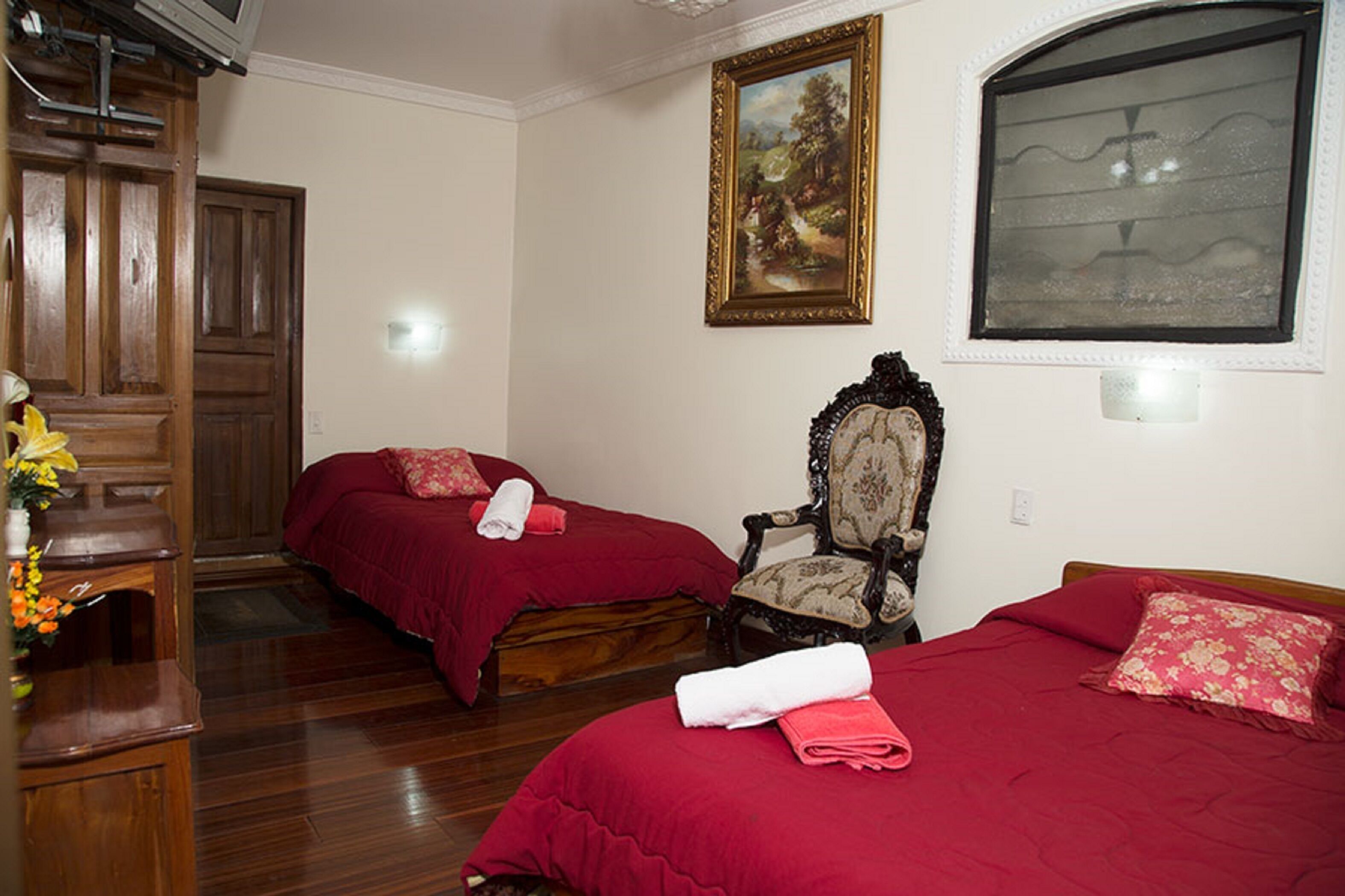 family triple room, non smoking | desk, blackout curtains, free wifi, bed sheets