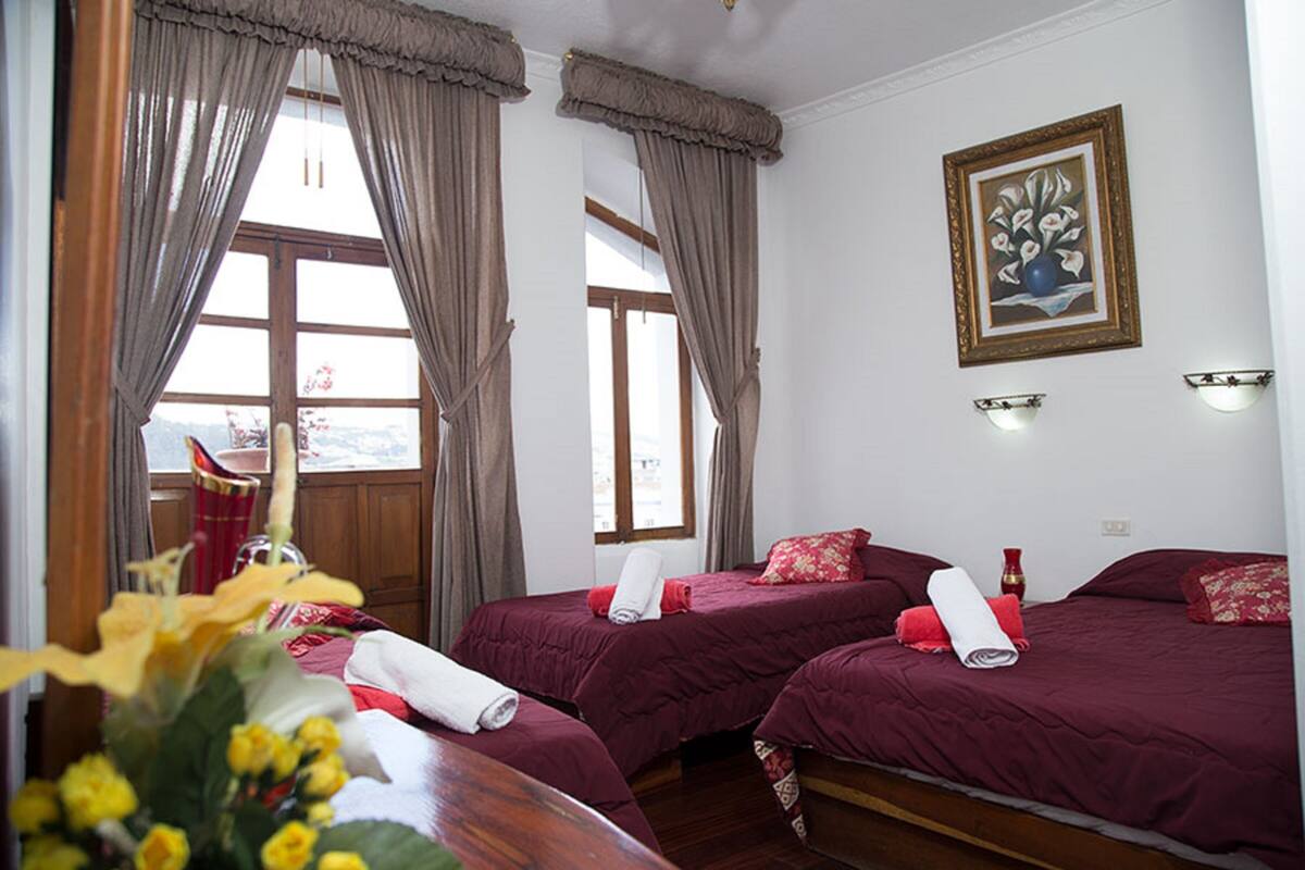 Desk, blackout drapes, WiFi (free), bed sheets