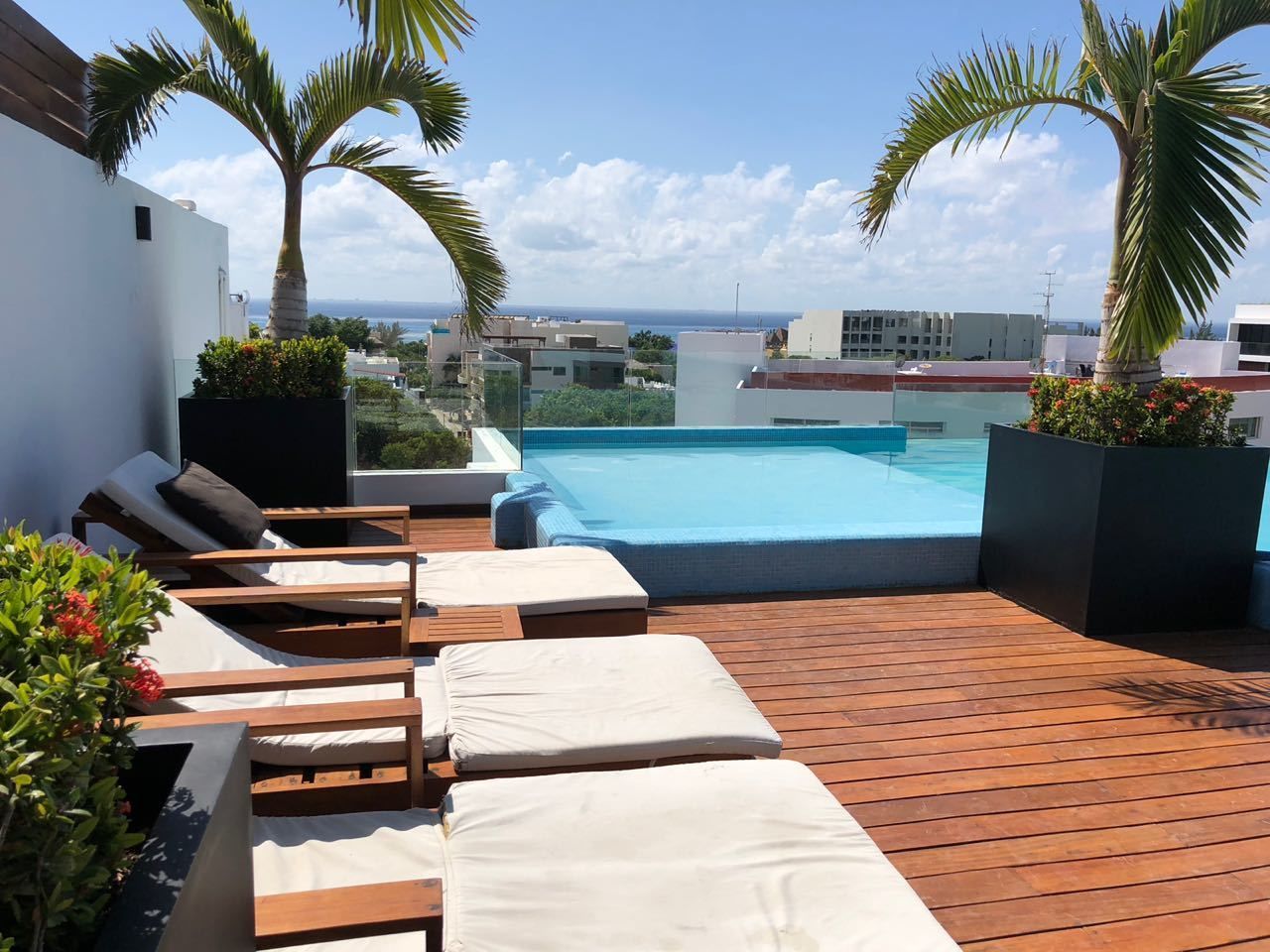 Alberca al aire libre 