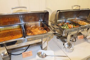 Morgenmadsbuffet hver dag mod et gebyr