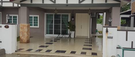 Façade de l’hébergement