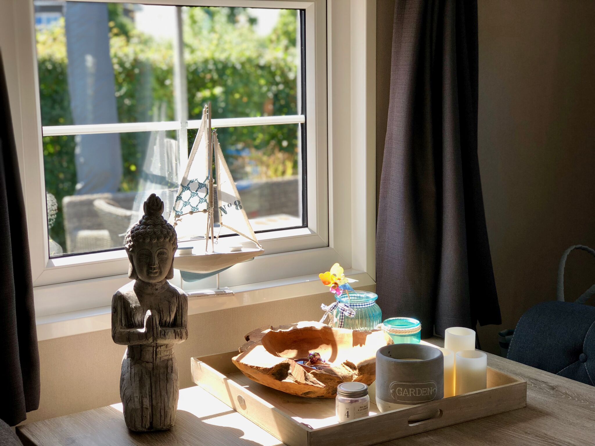 Blick von der Unterkunft