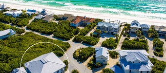 92 Reviews, 10-Star ☀️ 1 House from Gulf | Private Beach | Beach Gear | 5200 SF | 6BR ☀️ 30A