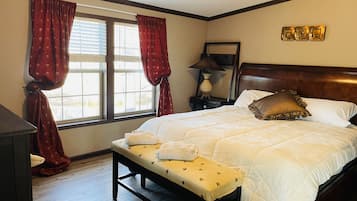 3 bedrooms, iron/ironing board, free WiFi, bed sheets