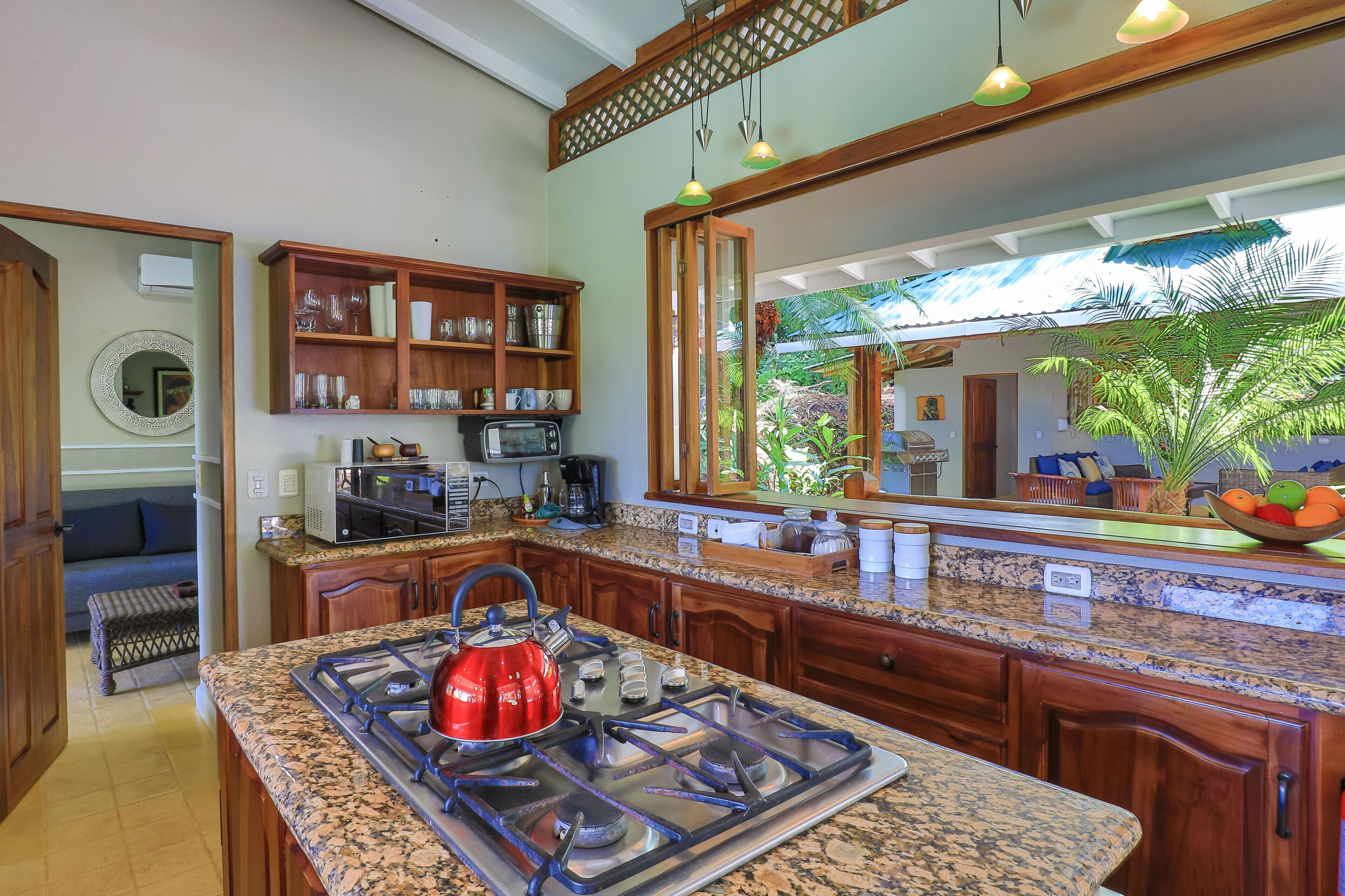Superior Villa, 4 Bedrooms, Private Pool, Ocean View | Private kitchen | Fridge, microwave, oven, stovetop